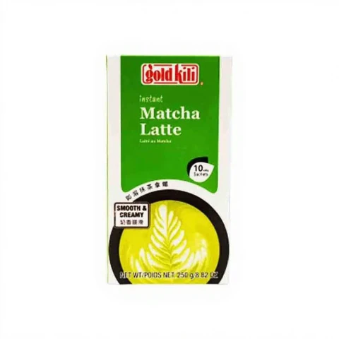 Gold KiLi Matcha Latte Pulver, Box 250g