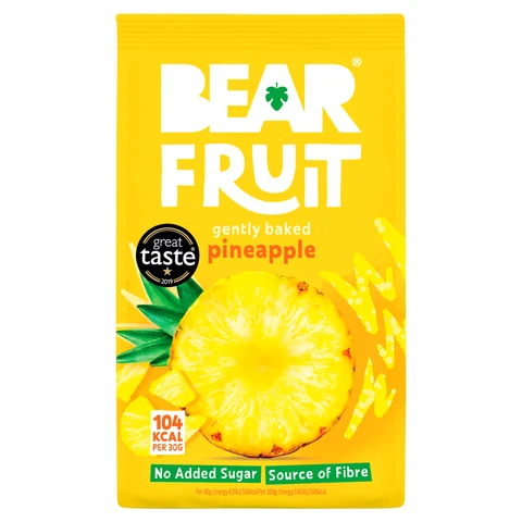 Bear Fruit Gently Baked Pineapple 100g