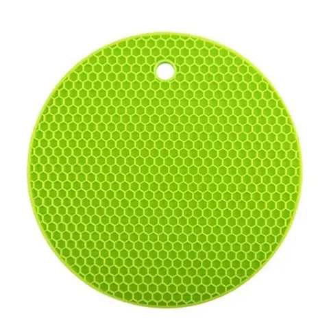 Ideal Kitchen Silicone Placemat & Holder Round 7.2 inch