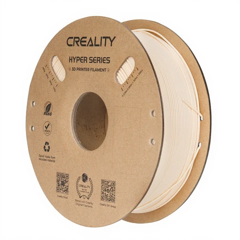 Creality Hyper PLA Skin 1 kg, impression rapide 30-600 mm/s, précision dimensionnelle +/- 0,02 mm, compatible avec la plupart des imprimantes 3D FDM, bobine 1 kg (2,2 lb)