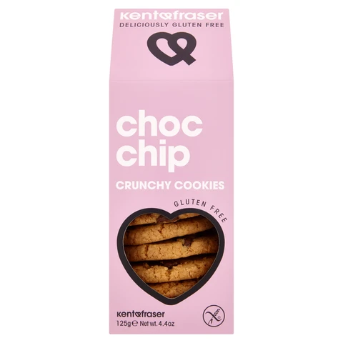 Kent & Fraser Choc Chip Crunchy Cookies 125g