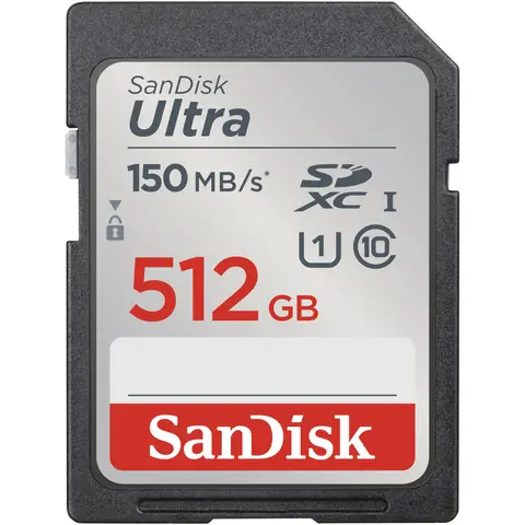 SanDisk Ultra 512GB SDXC Memory Card