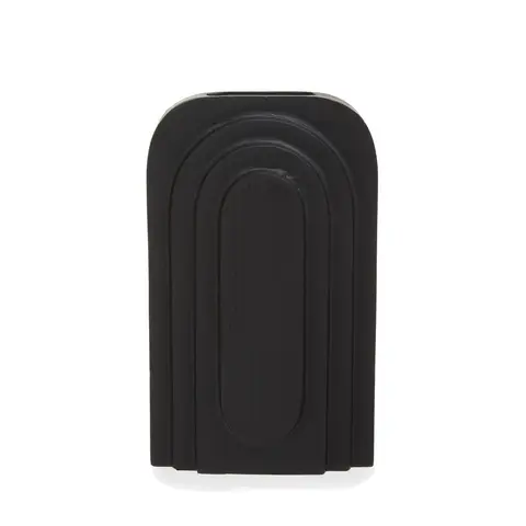 Fifty Five South Vase Hapax Abstract Tall Black