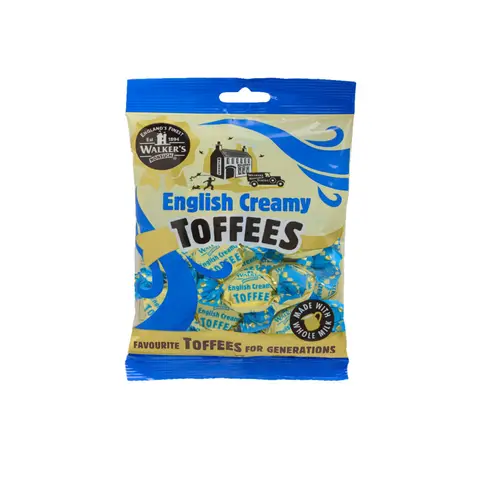 Walkers Nonsuch Limited English Creamy Toffees 150g
