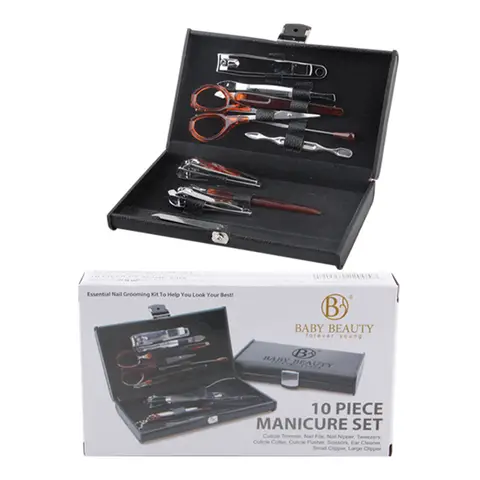 Bazic Beauty Manicure 10PK Black