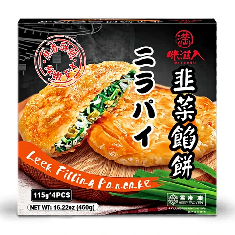 Mitsuru Galettes aux Poireaux x4 460 g