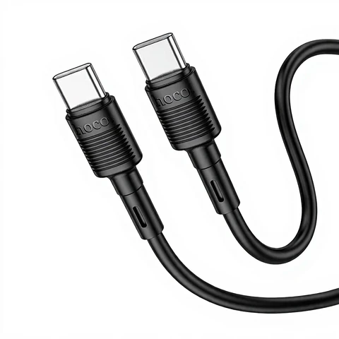 HOCO X83 60W USB-C to USB-C Charging Cable - 1M - Black