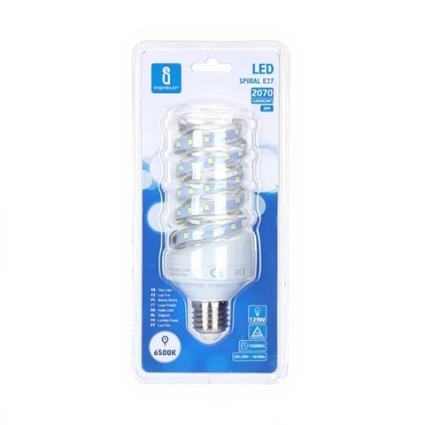 Aigostar LED B5 SPIRAL 20W E27 Glühbirne 6500K 2070lm Tageslicht 360° Abstrahlwinkel
