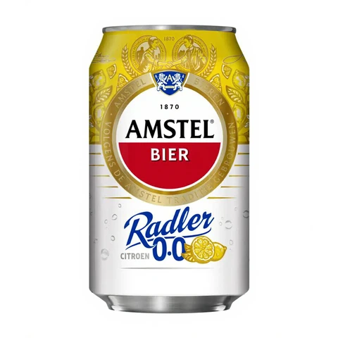 Amstel Radler 0.0 Bier Citroen Blik 330 ml