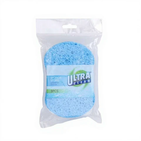 Lot de 3 éponges en cellulose