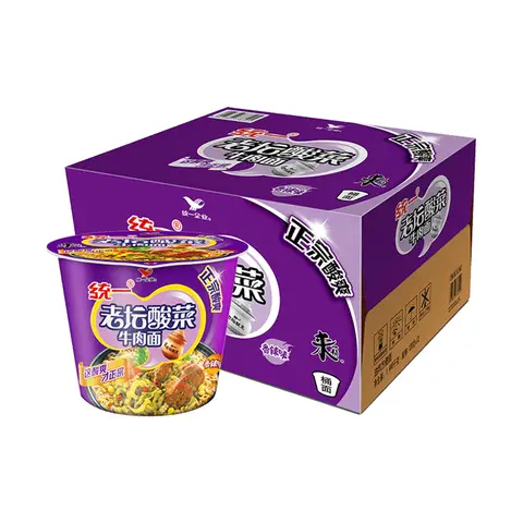 Unif Noodles- Beef & Sauerkraut 125g ( Bowl of 12)