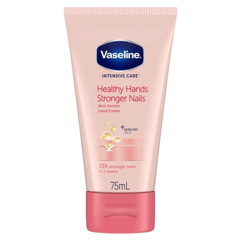Vaseline Healthy Hands Stronger Nails Hand Cream 75ml