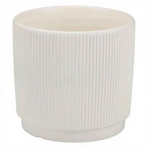 Plant pot stripe ⌀15x14cm
