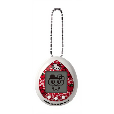 TAMAGOTCHI Bandai Hello Kitty (Cherry) 50th Anniversary Special Edition (90166) | Collectible Virtual Pet | Theme Games, Exclusive Accessories and Memorial Design
