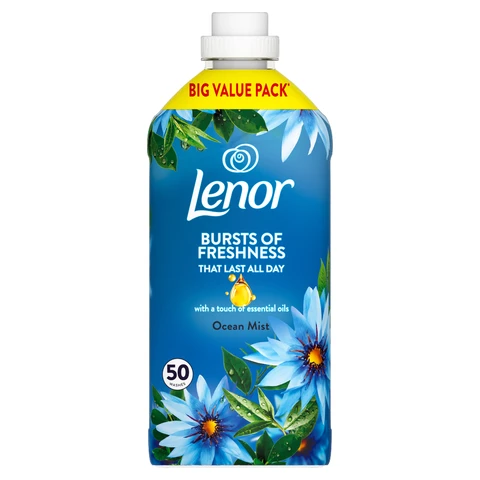 Lenor Fabric Conditioner 50 Washes, Ocean Mist