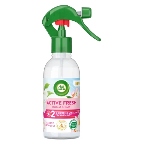 Air Wick Active Fresh Room Spray, Jasmine Bouquet, 236ml