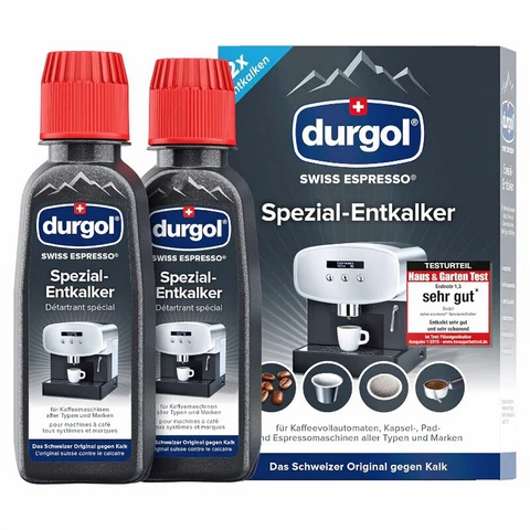 Durgol Swiss Espresso Spezial-Entkalker 2 x 125 ml