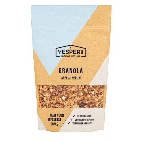Yespers Granola Pomme et Raisins secs Yespers 400g