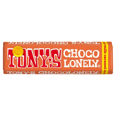 Tony's Chocolonely Milk Chocolate Caramel & Sea Salt 47g