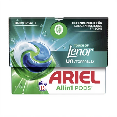 Ariel All-in-1 Pods Hauch von Unstoppables 15 Wäschen