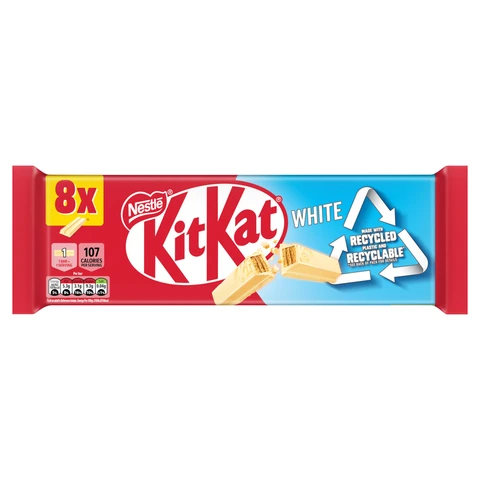 KitKat 2 Finger White 8 x 20.7g