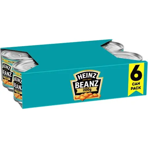Heinz Beanz 6Pk 200g