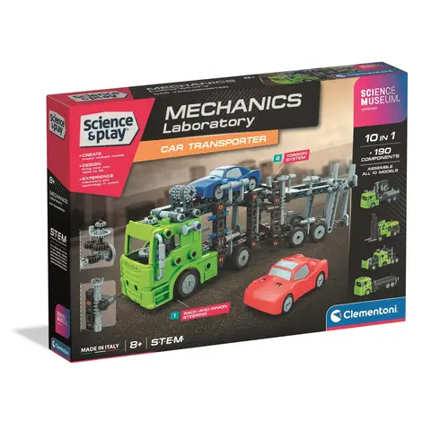 Clementoni Science Museum Mechanics Car Transporter