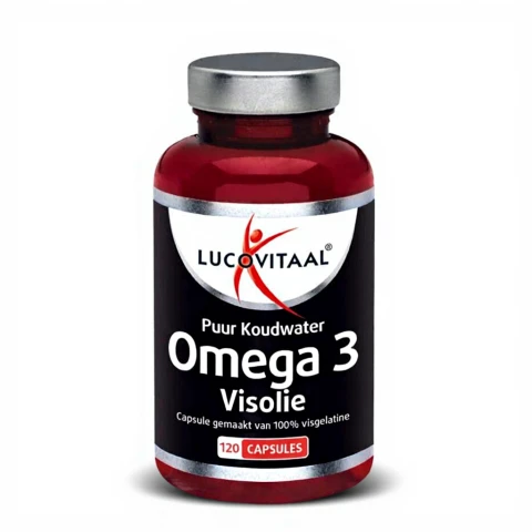 Omega 3 Visolie Puur Koudwater 120 capsules
