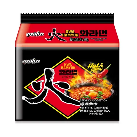 Paldo Hwaramen 120g (5 pack) 