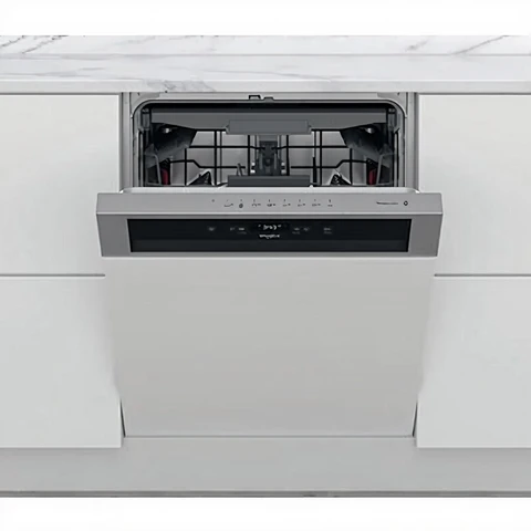 Whirlpool WBC3C34PFX - Semi-ingenbouw Vaatwasser - RVS A+++