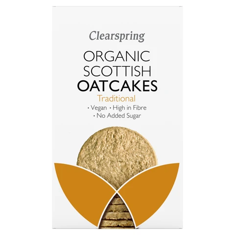 Clearspring Oatcakes Traditional Organic 200g