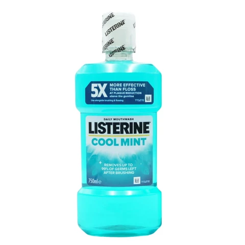 Listerine Cool Mint Mouthwash 750ml