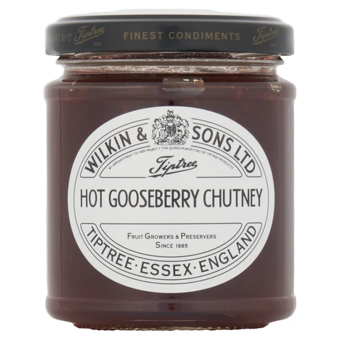 Tiptree Hot Gooseberry Chutney 230g