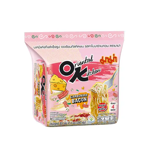 MAMA Noodles Ok Carbonara Bacon Multipack 85g*4