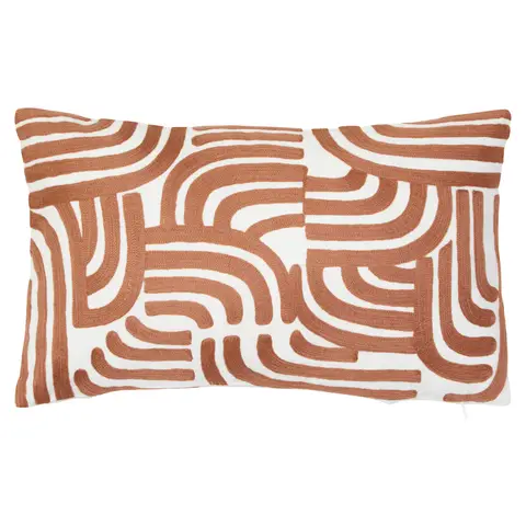Bosie Cushion Ozella Rectangle Terracotta/Cream