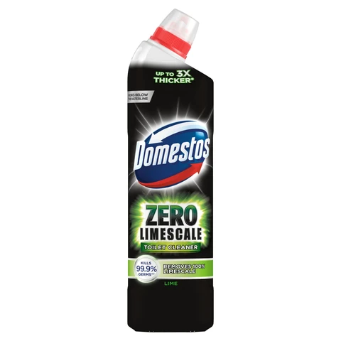 Domestos Zero Limescale Toilet Cleaner, Lime, 750ml