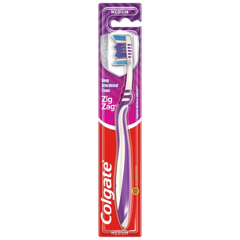 Colgate ZigZag Medium Toothbrush