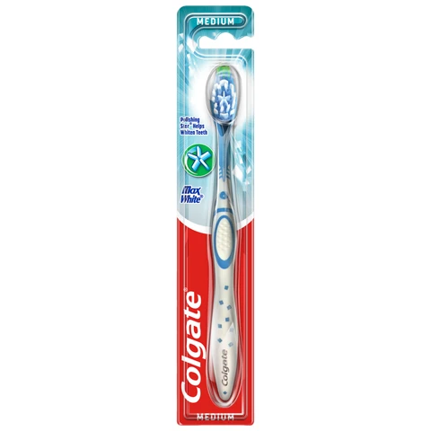Colgate Max White Medium Toothbrush Single