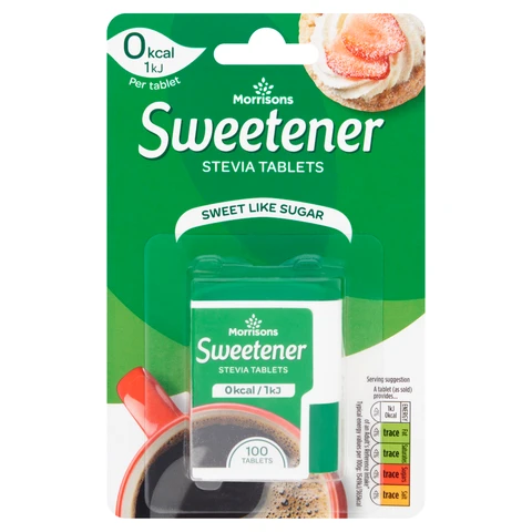 Morrisons Stevia Sweetener Tablets 100 Sweeteners