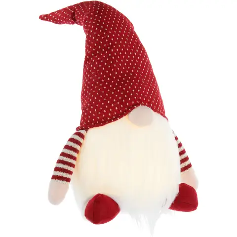 WeRChristmas Pre-Lit Sitting Gonk, 50 cm