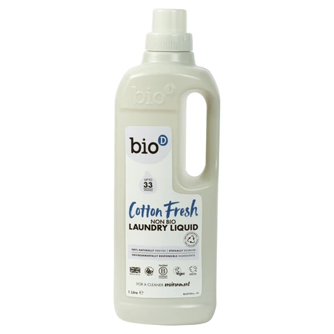 Bio D Cotton Fresh Non Bio Laundry Liquid 1l
