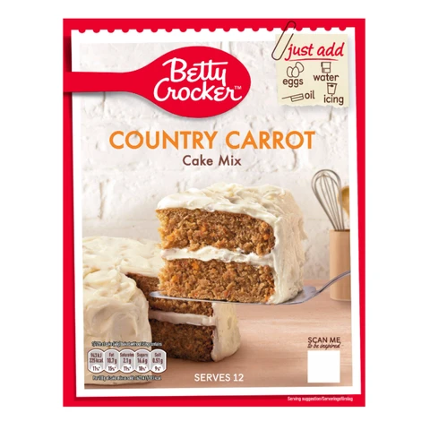 Betty Crocker Moreish Carrot Cake Mix 425g