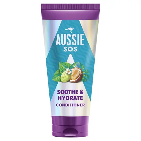 Aussie SOS Soothe & Hydrate Conditioner For Dry Thirsty Hair And Dry Scalp 200ml