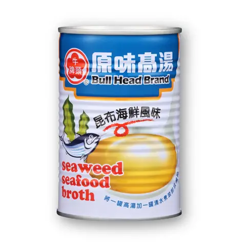 Bull Head Seaweed Seafood Broth 411ml