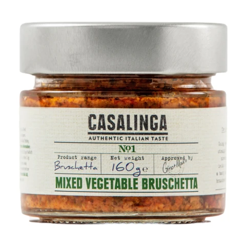 Casalinga Mixed Vegetable Bruschetta 160g