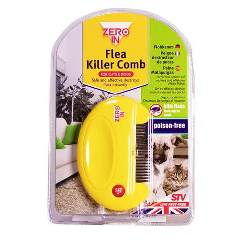 Zero In Flea Killer Comb