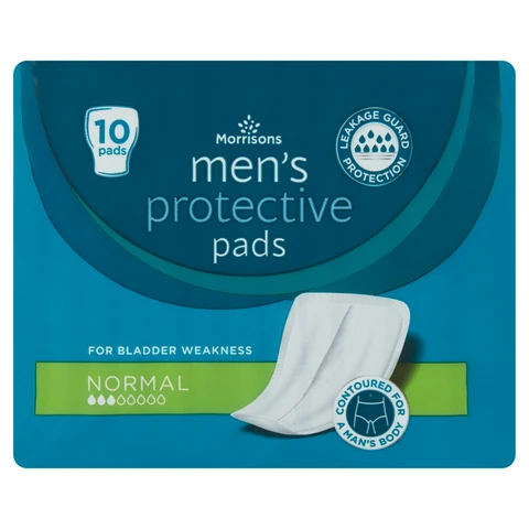 Morrisons Men's Protective 10 Pads 