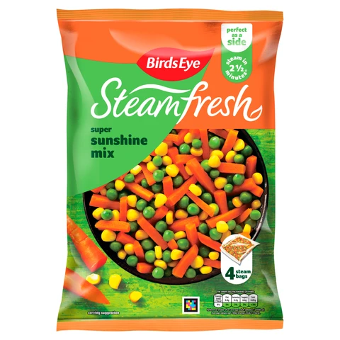 Birds Eye Steamfresh Super Sunshine Mix 4 Steam Bags 540g