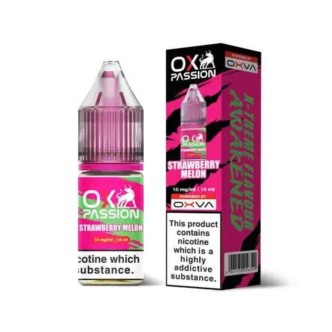 OX Passion Nic Salt E-liquid Strawberry raspberry Cherry 10mg