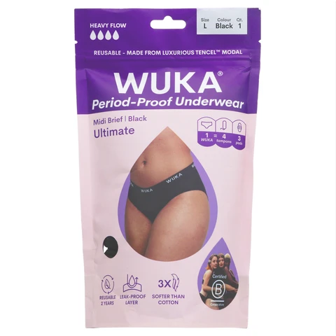 Wuka Period Pant Heavy Flow L 1 Pad